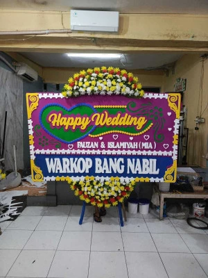 Papan Bunga di Harapanmulya Medansatria
