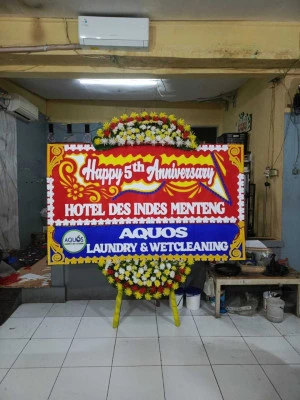 Papan Bunga di Harapanmulya Medansatria