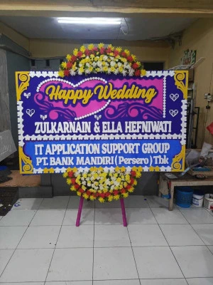Papan Bunga di Harapanmulya Medansatria